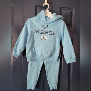 Kids Blue Hoodie and Pants Set